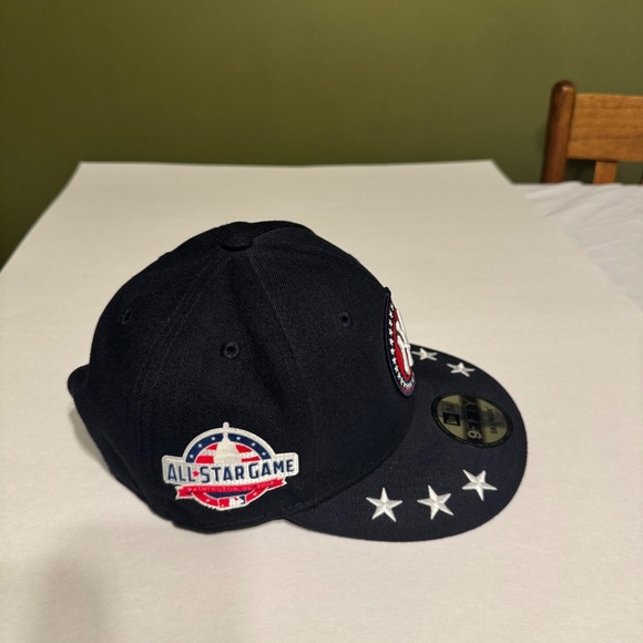 New Era 9FIFTY New York Yankees 2018 MLB All Star Game Snapback Hat Navy Blue - Picture 3 of 9